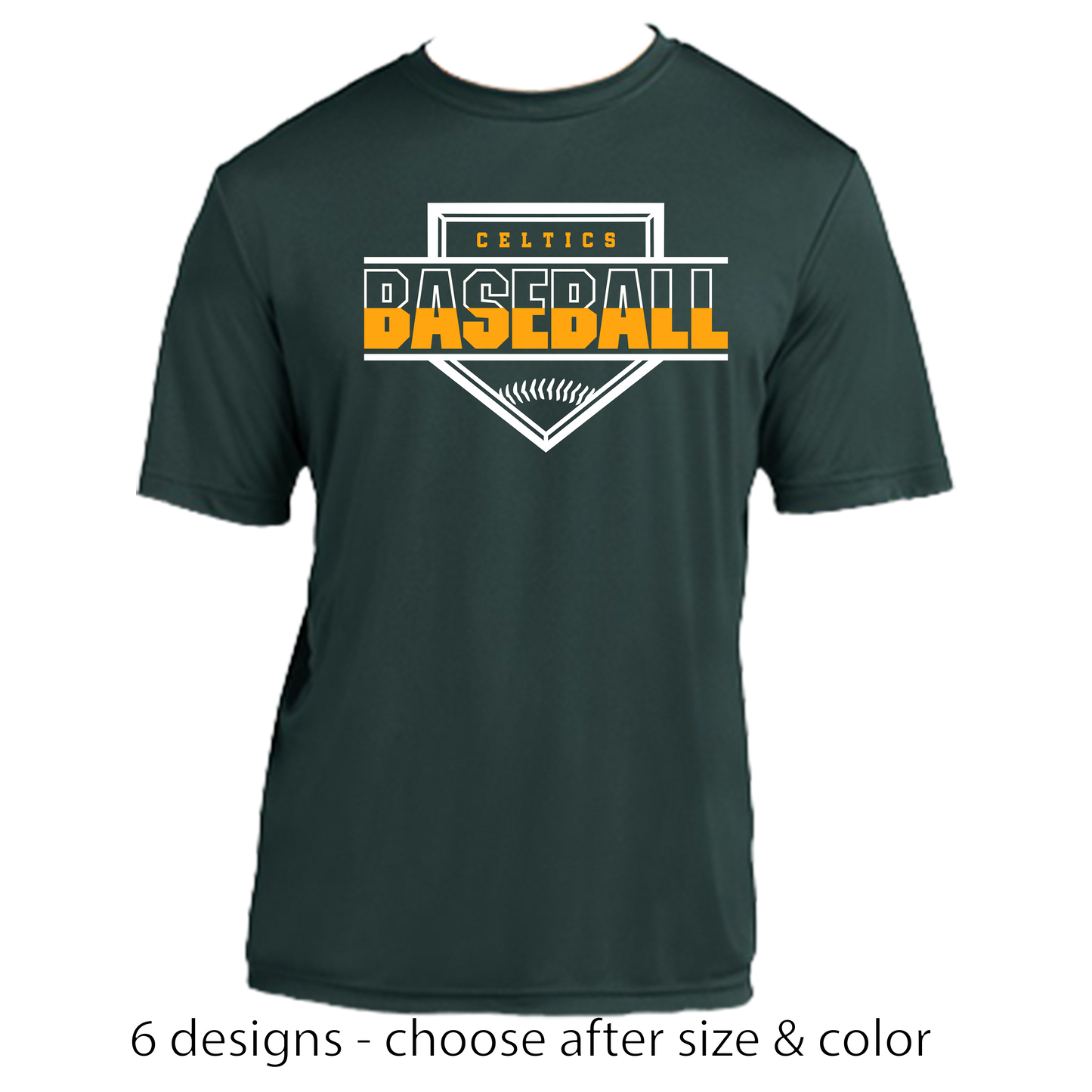 PC Baseball Performance Tshirts