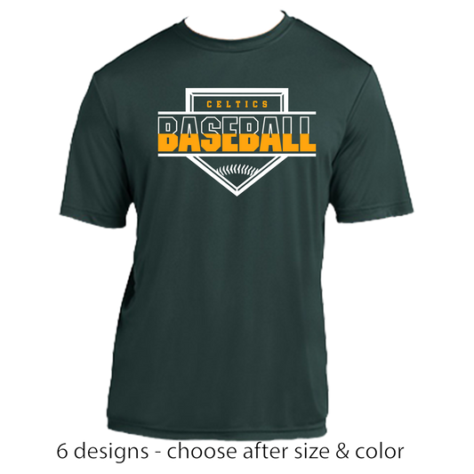 PC Baseball Performance Tshirts