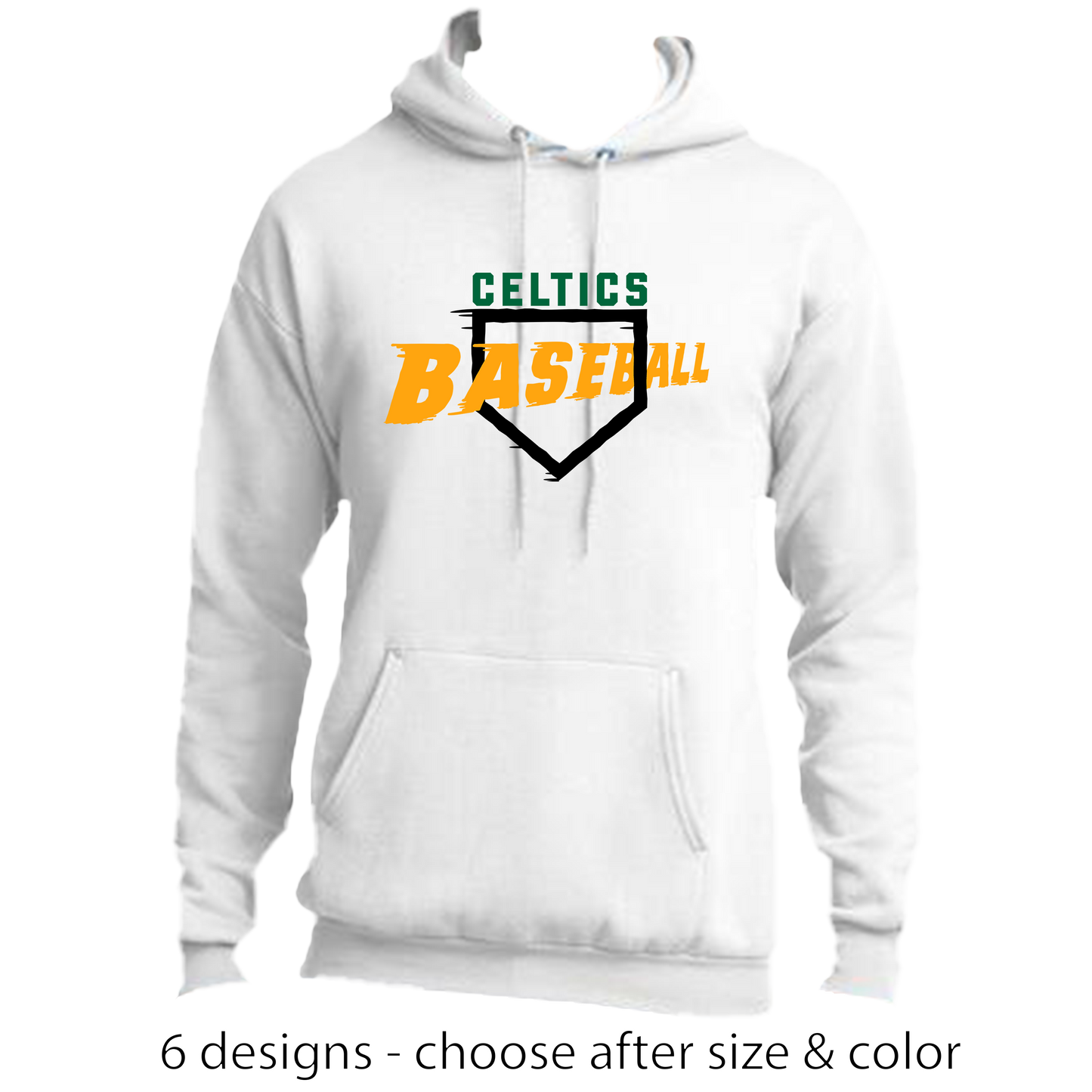 PC Baseball Tall Hoodies