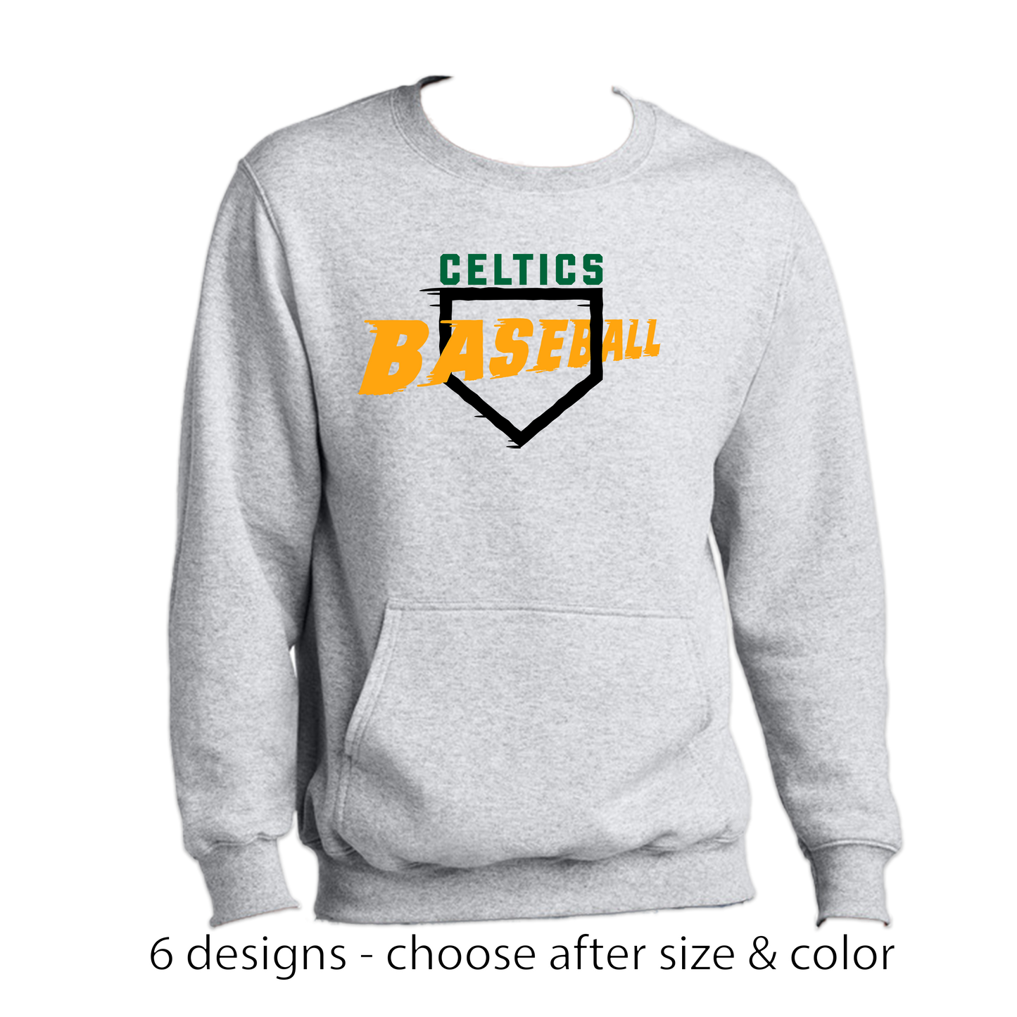 PC Baseball Kangaroo Crewneck